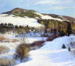 Cornish Hills, 1911 by Willard Leroy Metcalf