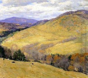 Vermont Hills, November by Willard Leroy Metcalf