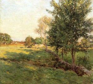 Lengthening Shadows by Willard Leroy Metcalf