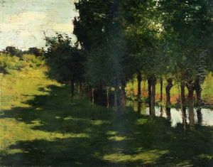 Sunlight and Shadow, 1888 by Willard Leroy Metcalf