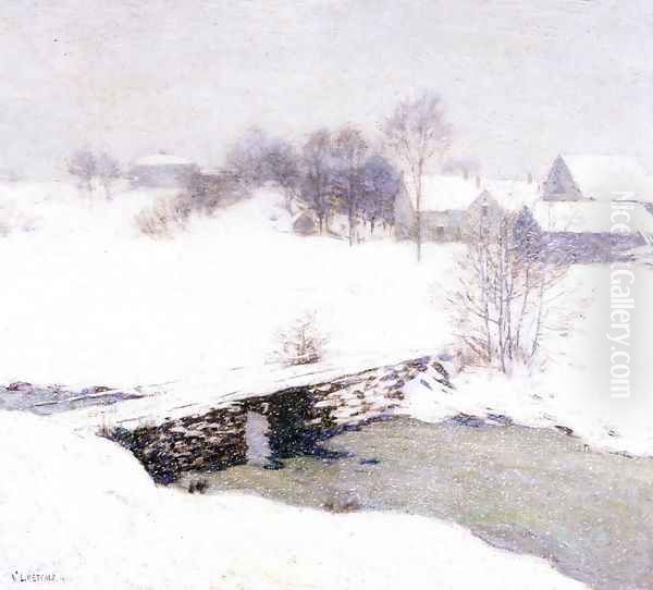 The White Mantle by Willard Leroy Metcalf