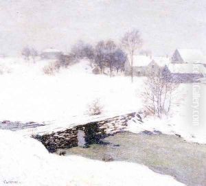 The White Mantle by Willard Leroy Metcalf