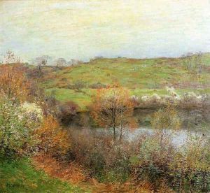 Buds and Blossoms by Willard Leroy Metcalf