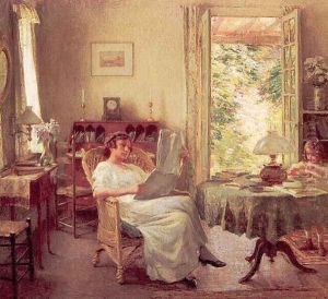 Summer at Hadlyme by Willard Leroy Metcalf