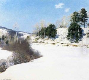 Hush of Winter by Willard Leroy Metcalf