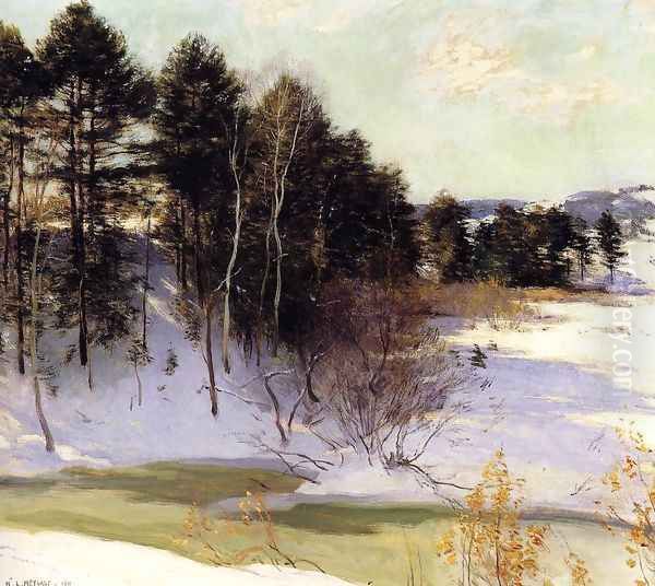 Thawing Brook (Winter Shadows) 1911 - view 1