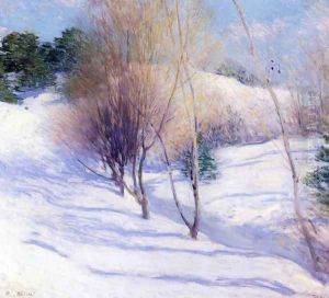 Winter in New Hampshire by Willard Leroy Metcalf