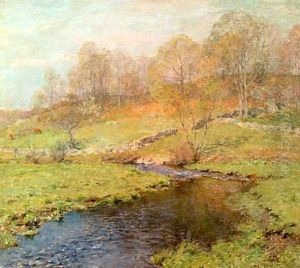 The Trout by Willard Leroy Metcalf