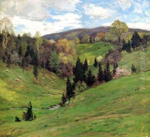 Flying Shadows 2 by Willard Leroy Metcalf