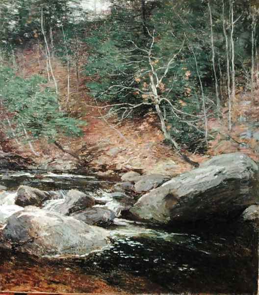 The Trout Pool, November, 1910 - view 1