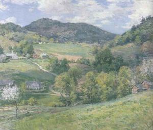 Spring In The Valley 1924 by Willard Leroy Metcalf