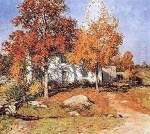 October by Willard Leroy Metcalf
