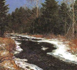 Snowy River 2 by Willard Leroy Metcalf