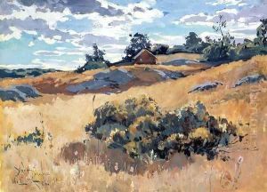 York Maine 1882 by Willard Leroy Metcalf