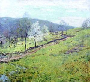 May Afternoon 1920 by Willard Leroy Metcalf