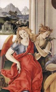 Nativity (detail 1) 1490-95 by Francesco Di Giorgio Martini