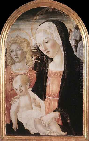 Madonna and Child with an Angel c. 1471 - view 1