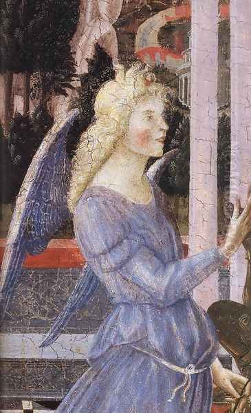 Annunciation (detail) 1470-72 - view 1
