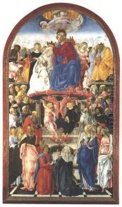 Coronation of the Virgin by Francesco Di Giorgio Martini