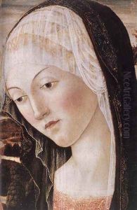 Madonna and Child with an Angel (detail) c. 1471
