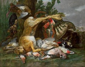 Natura Morta Di Caccia Con Una Lepre
