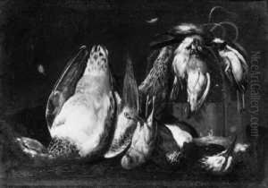 Jagdstilleben Mit Erlegten Vogeln. by Jan Fyt