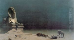 Rest on the Flight into Egypt by Luc-Olivier Merson