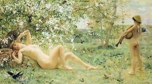 Awakening Spring by Luc-Olivier Merson