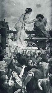 Esmeralda and Quasimodo 1905 by Luc-Olivier Merson