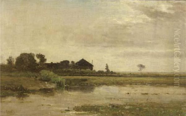A Farm In A Polder Landscape - view 1