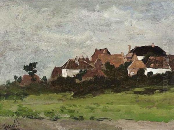 Houses In A Landscape - view 1