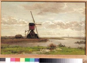 Watermolen: A Watermill by Paul Joseph Constantine Gabriel