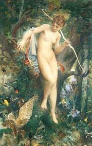 Diana 1878 by Luc-Olivier Merson