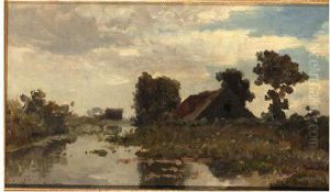 A Farm In A Polder Landscape
