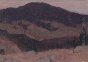 Autumn In The Laurentians (baie St. Paul) by Clarence Alphonse Gagnon