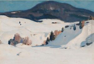 River In Winter, Baie St. Paul