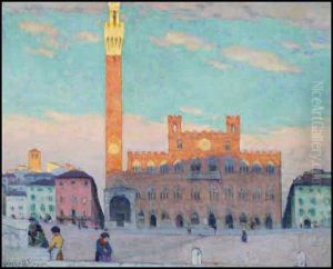 Campo, Siena by Clarence Alphonse Gagnon