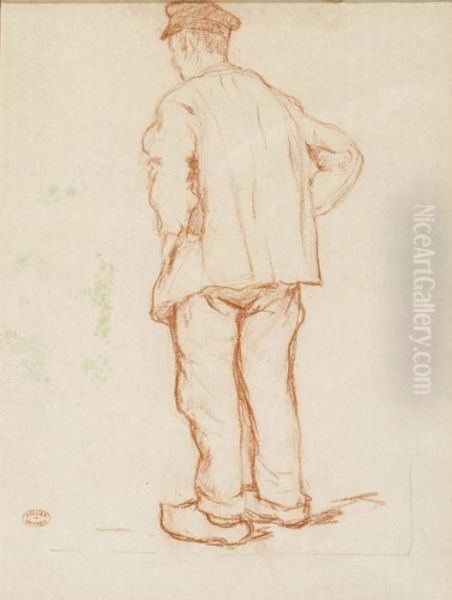 Study Of A Breton. - view 1