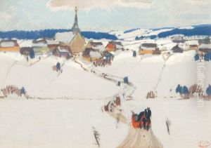 Soleil Et Ombre (a Study For Maria Chapdelaine) by Clarence Alphonse Gagnon