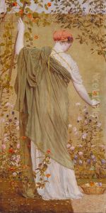 A Garden by Albert Joseph Moore