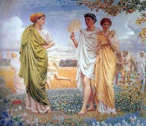 Loves of the Winds and the Seasons by Albert Joseph Moore