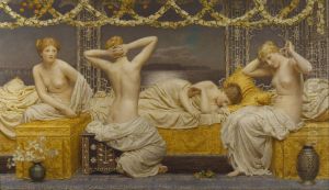 A Summer Night by Albert Joseph Moore
