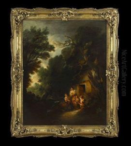 The Cottage Door by Thomas Gainsborough