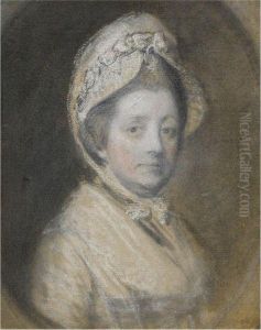 Portrait Of Mrs Thomas Gainsborough by Thomas Gainsborough