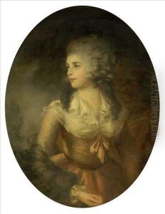 Portrait Of A Young Noblewoman by Thomas Gainsborough