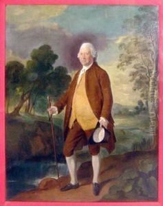 A Portrait Of Sir Benjamin Truman by Thomas Gainsborough