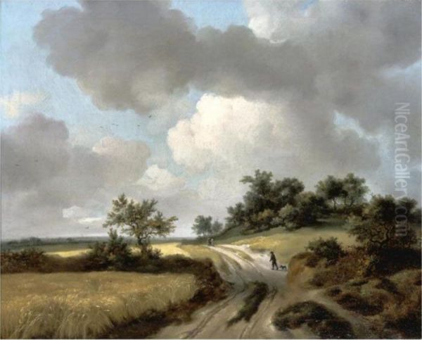 Landscape With Figures On A Path - view 1