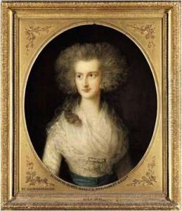 Portrait Of Elizabeth Bowes, Mrs Croft