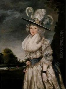 Portrait Of A Lady by Thomas Gainsborough