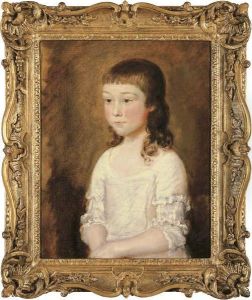 Portrait Of A Young Girl by Thomas Gainsborough